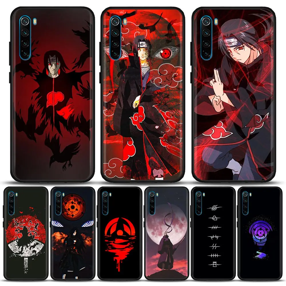 

Cute Itachi Uchiha Naruto Phone Case for Redmi 6 6A 7 7A 8 8A 9 9A 9C 9T 10 10C K40 K40S K50 Pro Plus Soft Silicone Case