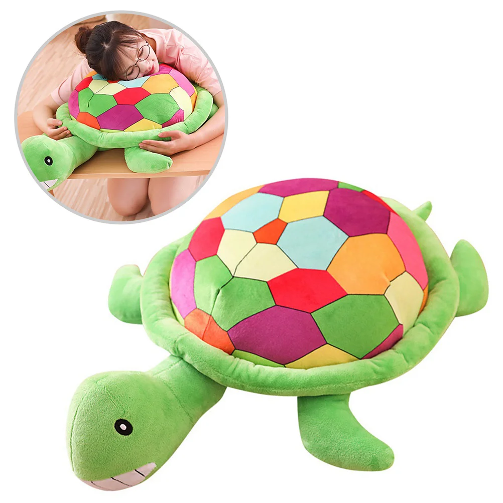 

Pillow Throw Sofa Plush Cartoonhome Decoration Comfortablesea Turtle Shape Car