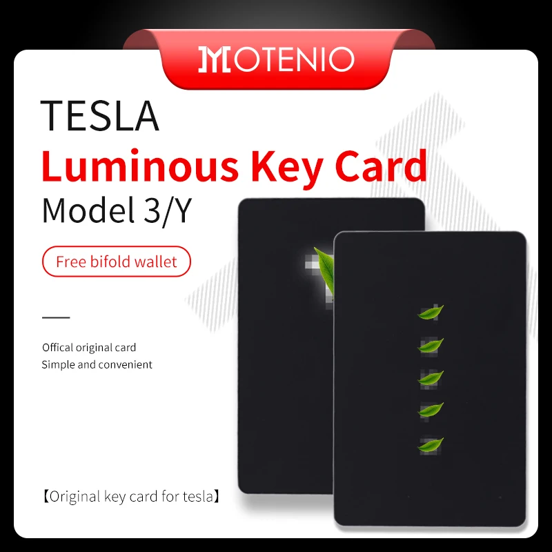 

TESLA Model 3 Model Y(ModelS Model X Produced After 2021) Original Official Key Card Key Fob Key Ring
