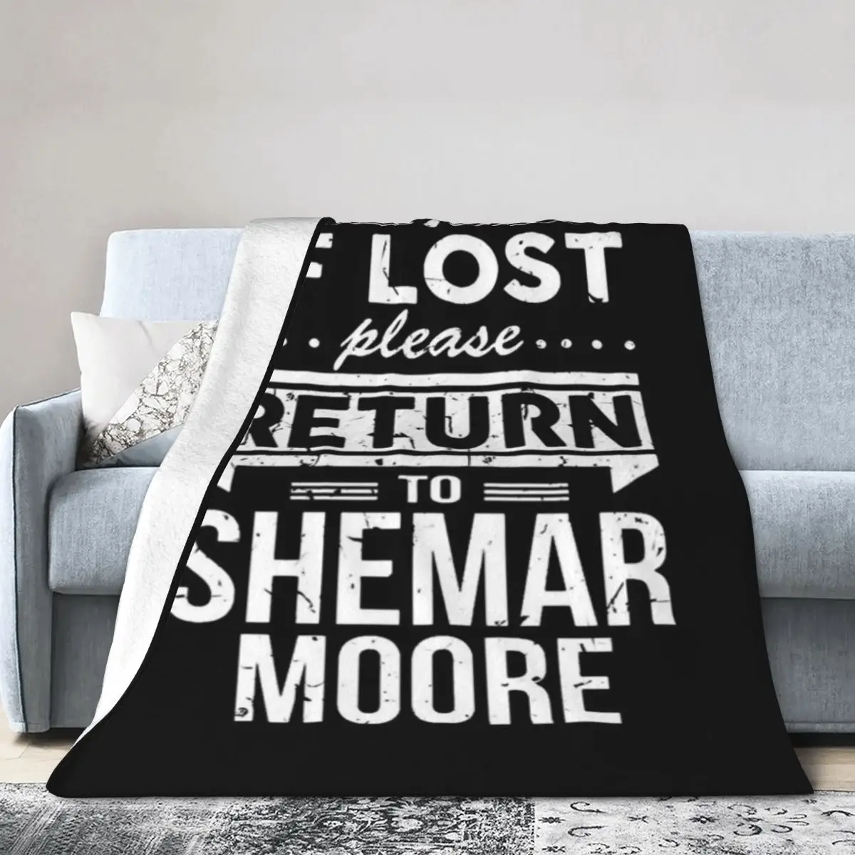Gifts For Women Shemar Moore Cool Graphic Gift An Ultra-Soft Micro Fleece Blanket
