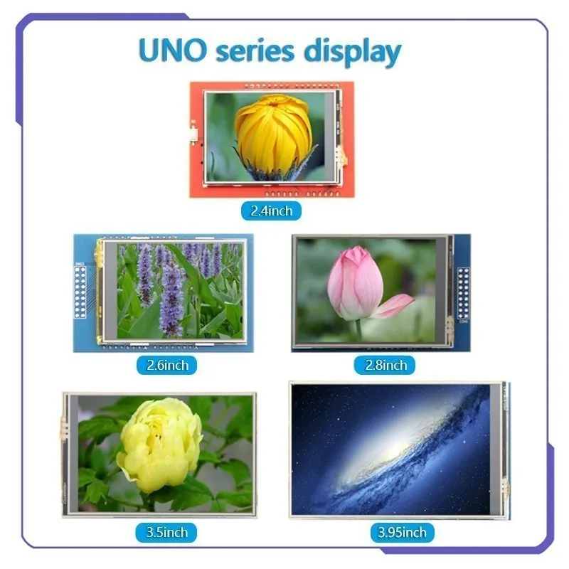 

Дисплей серии 2,4/2,6/2,8/3,5/4,0 дюйма, модуль сенсорного экрана для UNO Arduino Mega2560, 1 шт.