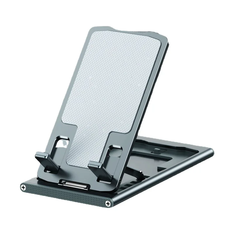 

Mobile Phone Bracket Folding Aluminum Alloy Portable Storage Desktop Mobile Phone Flat Lazy Bracket Support Frame