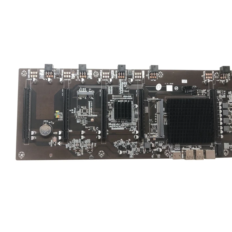 Материнская плата 3X HM65 BTC для майнинга 8xpcie 16X слот графической карты DDR3 памяти