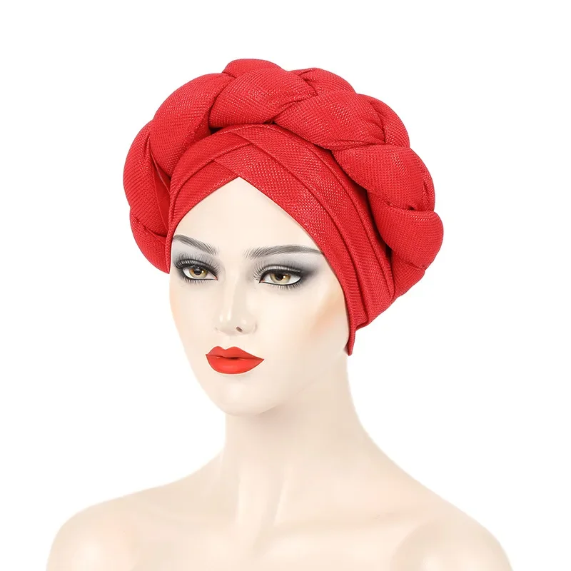 2024 тюрбан хиджаб для женщин лето-осень мусульманский головной убор Африканский