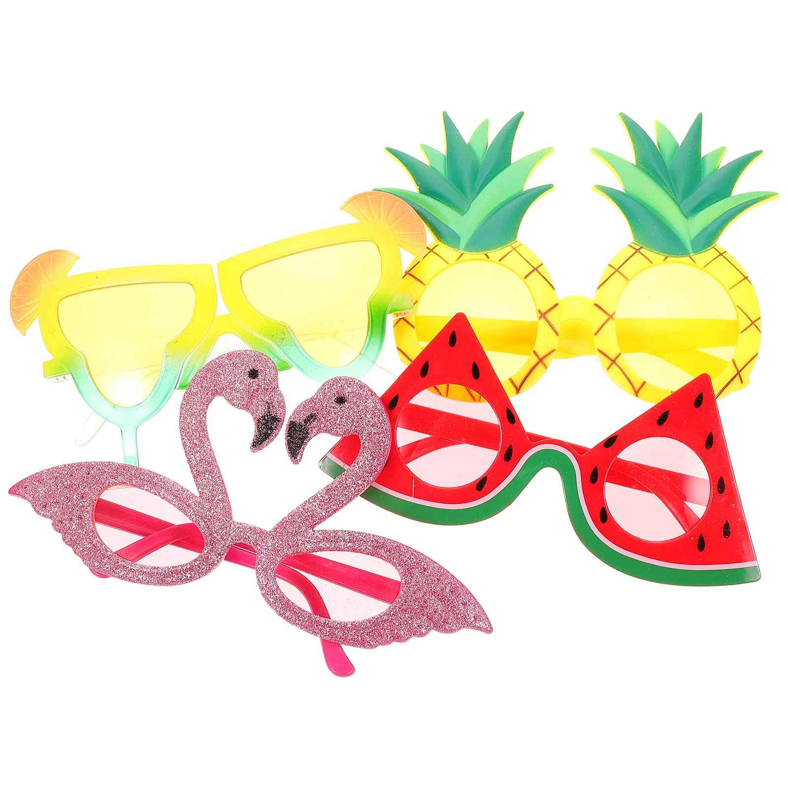 

Party Sunglasses Glasses Beach Luau Tropical Funny Summer Eyeglasses Props Hawaiian Fancy Eyewear Photo Supplies Dress
