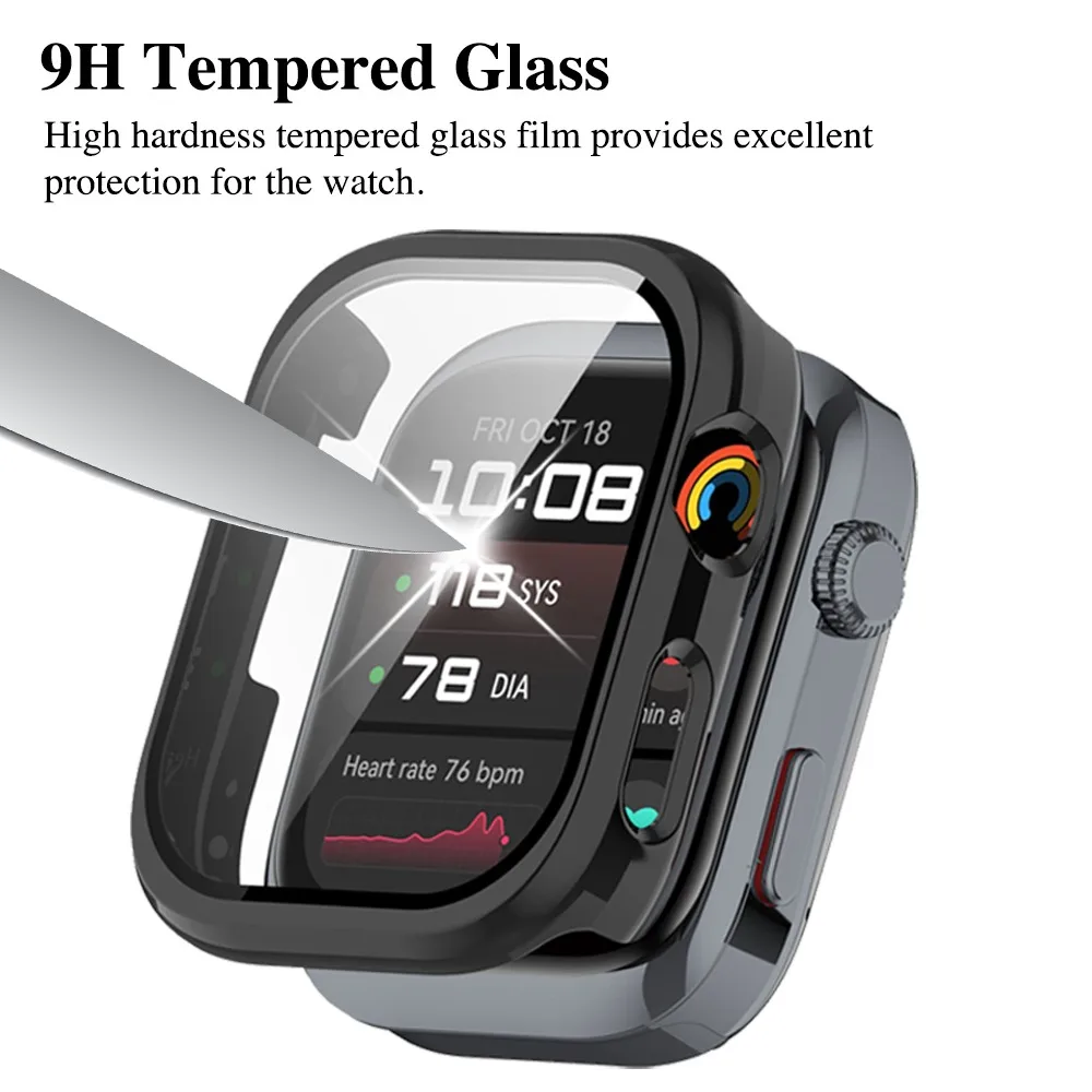 Стекло + чехол для Huawei Watch D2 защитная пленка экрана против царапин бампер защитный
