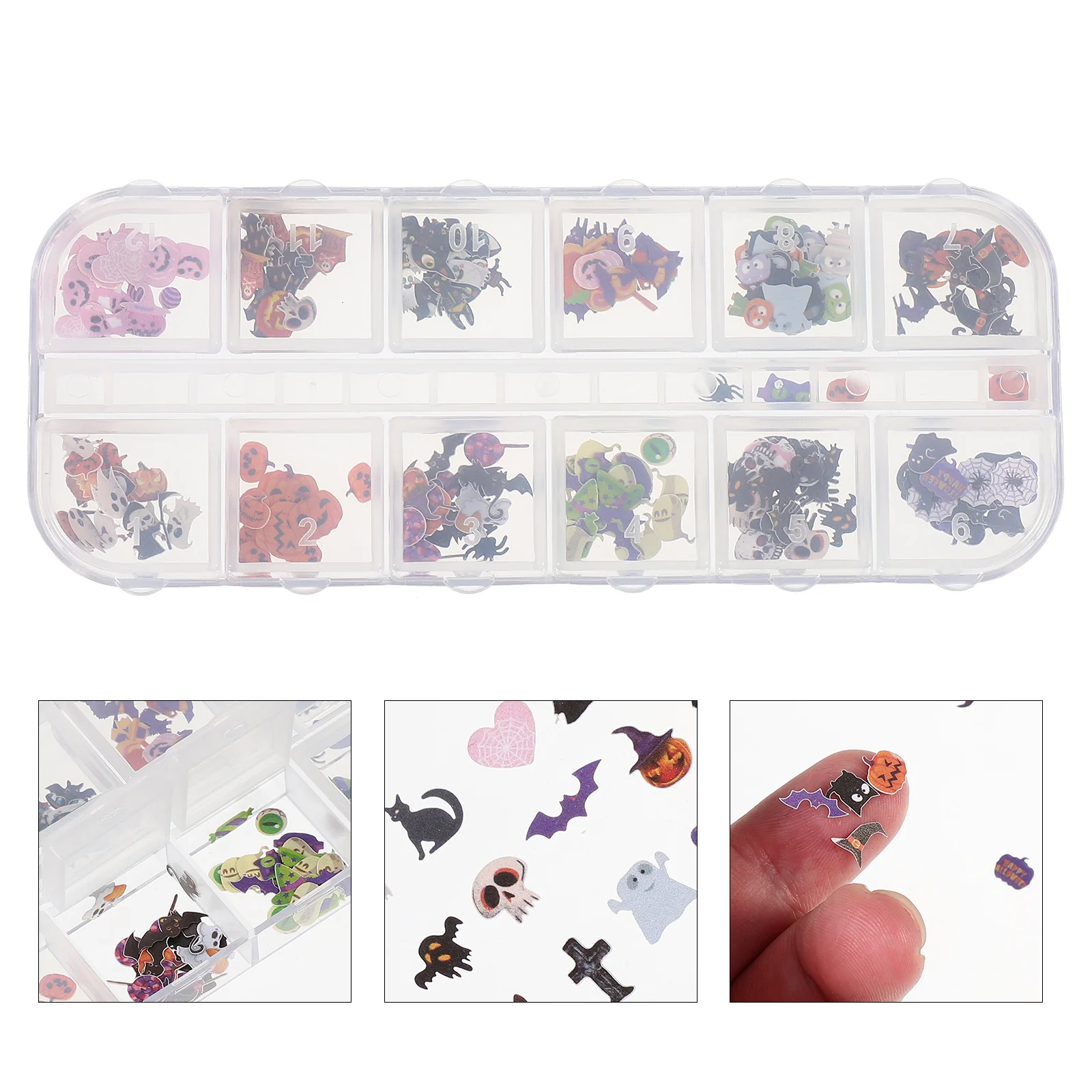 

1 Box Irregular Shape Nail Art Stickers Nail Sequins Nail Salons for