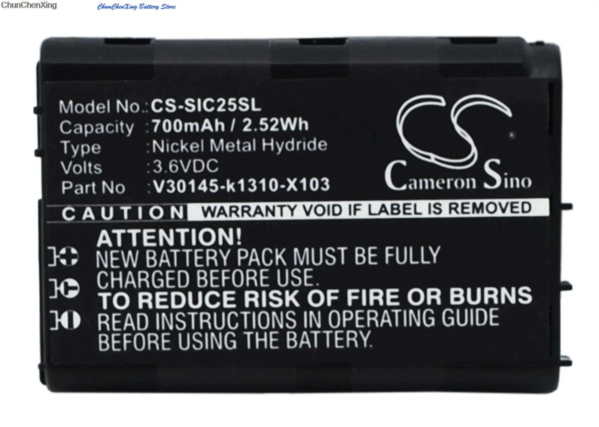Cameron Sino Battery V30145-k1310-X103 for Siemens C25 Power C2588 C25e C28