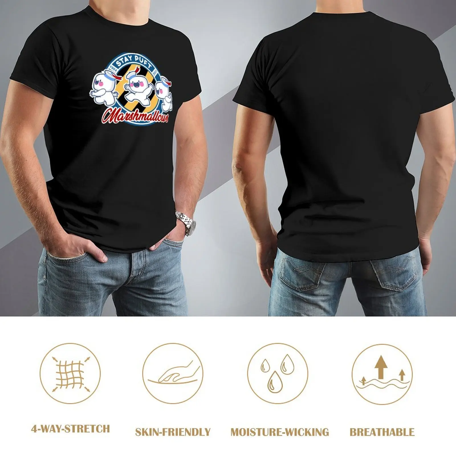 Stay Puft футболка хлопок
