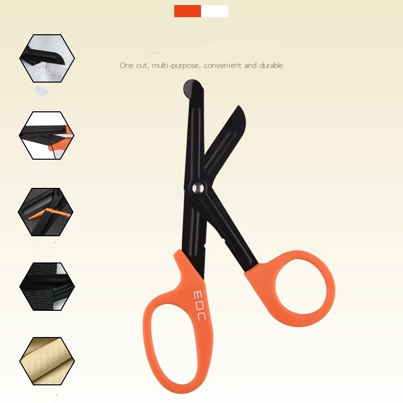 Медицинские спасательные ножницы марлевые для оказания первой помощи бандажные