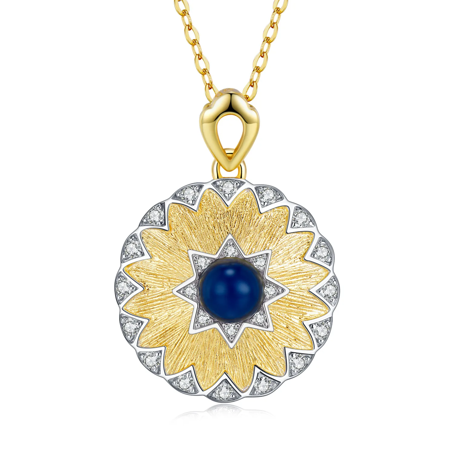 

Ожерелье женское из серебра 925 пробы с подвеской в виде овала