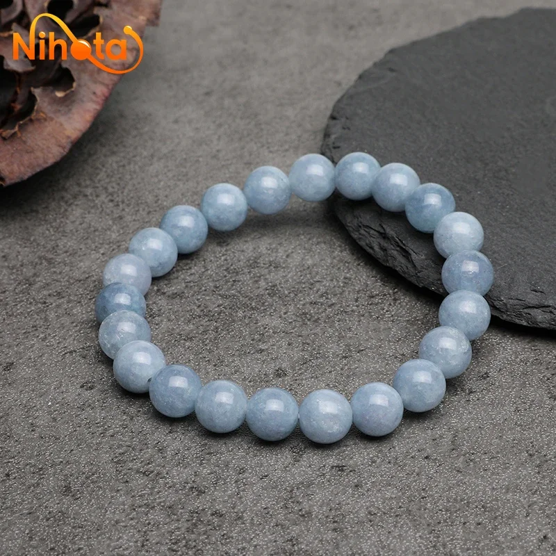 Браслеты из халцедона 4/6/8/10/12 мм