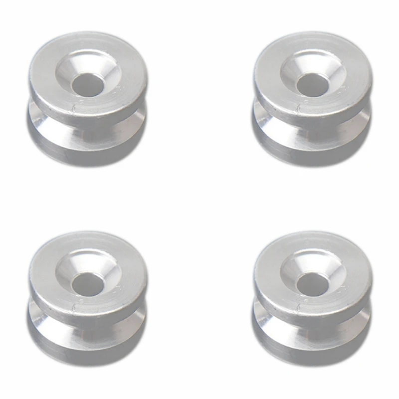 

4X Motorcycle Top Rear Luggage Tool Box Case Trunk Bracket Bushing Pad Spacers Buckle Accessories Universal