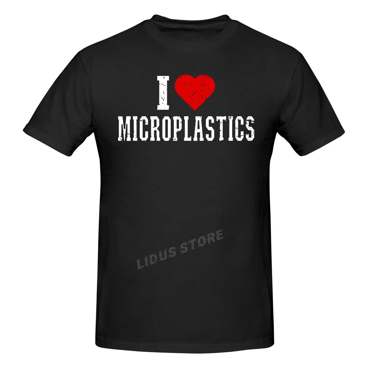 

Funny I Love Microplastics Heart T Shirts Summer Graphic Cotton Streetwear Short Sleeve Birthday Gifts T-shirt Mens Clothing