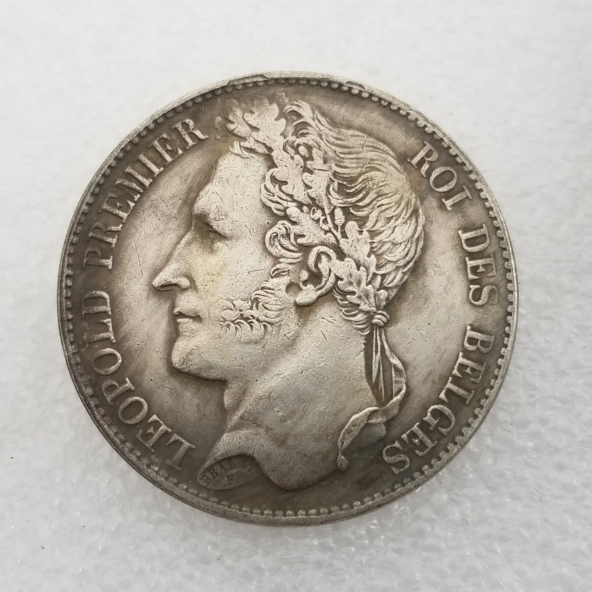 

Золотые и серебряные монеты Бельгия 1835 года 5 лет, домашний декор, монета на удачу, волшебные коллекционные монеты, оригинальные монеты, меда...