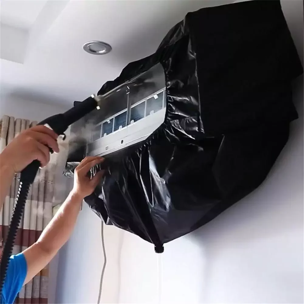 

Split Cleaning Kit AC Coil Cleaner Air Conditioning Waterproof Cover Bag with Drain Outlet Dust Protector Bag with Water Pipe