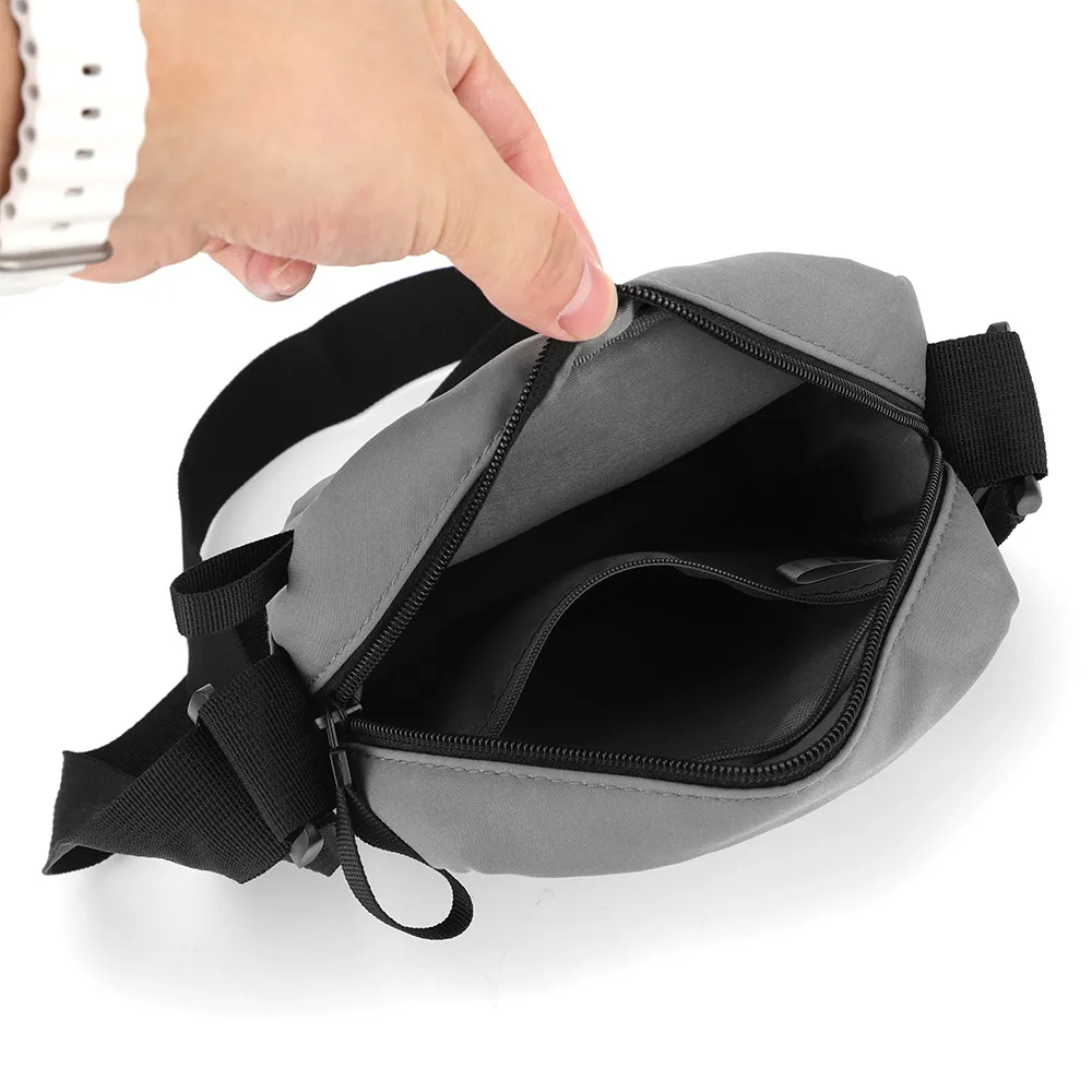 Мужская Сумка-оксфорд На Плечо Повседневная Сумка Через С Застежкой-молнией