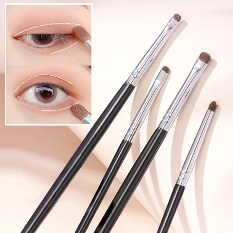 

1pcs Horse Hair Blending Makeup Brush for Eye Shadow Powder Brush Professional Eye Smudge Cosmetic Tools Beauty Brushes Make Up