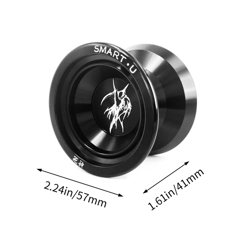 LESHARE Yoyo Magic BEBOO YOYO S2 ЧЕРНЫЙ Металлический Шарикоподшипник Отличный для детей и