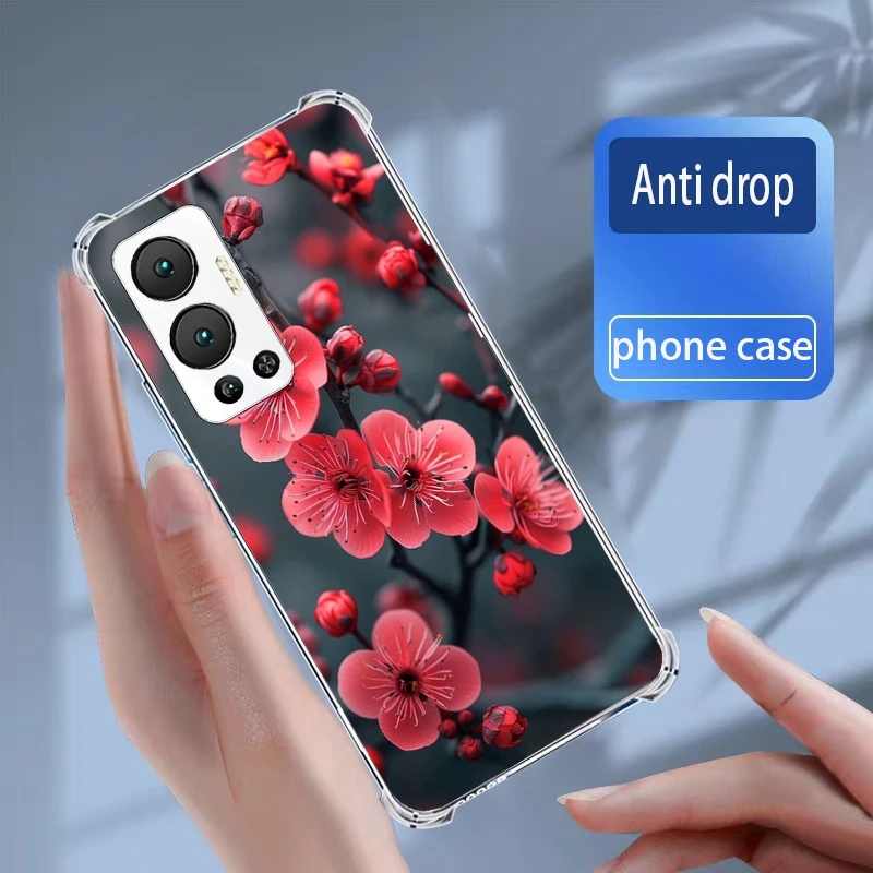 Чехлы infinix Hot 12/X6817 мягкий силиконовый прозрачный чехол из ТПУ для телефона