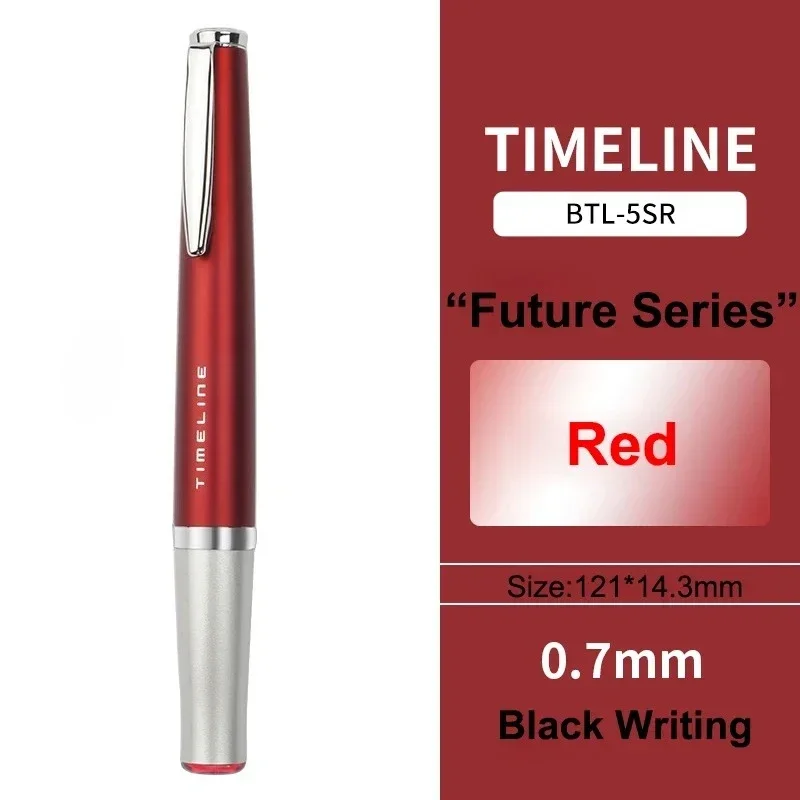 Фото Новая ручка-роллер PILOT TimeLine Advanced Signature BTL-3/5SR с металлическим корпусом, 0,7 мм, серия Future/Now, для бизнеса и школы №1