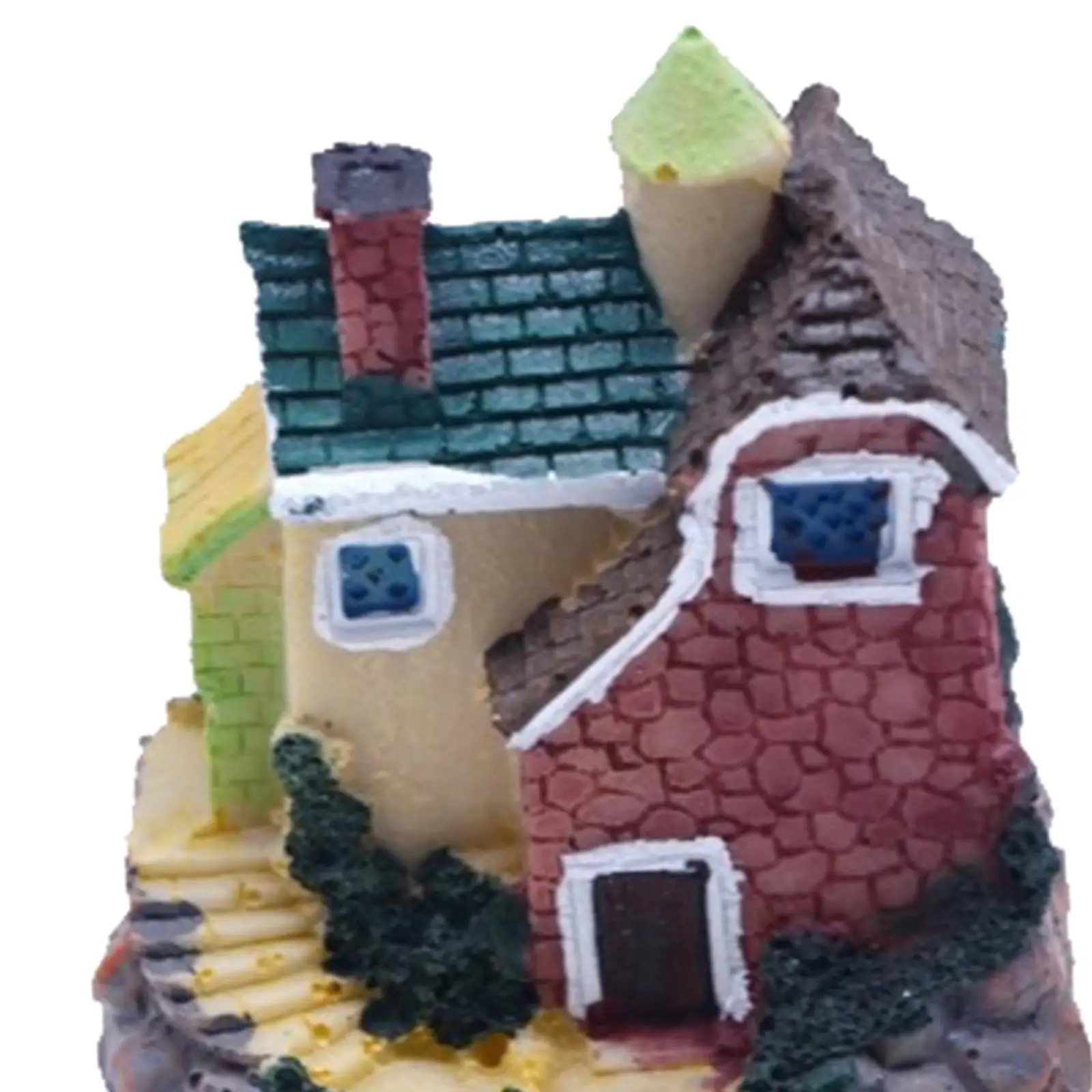 

Мини-Сказочный Сад House микро пейзажная миниатюра House Resin Mini Villa Fairy Garden House для украшения внутреннего дворика фото Props