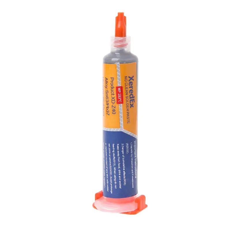 

XD-Z40 Tube Solder Paste With Rework Reflow SMT Soldering R9UF