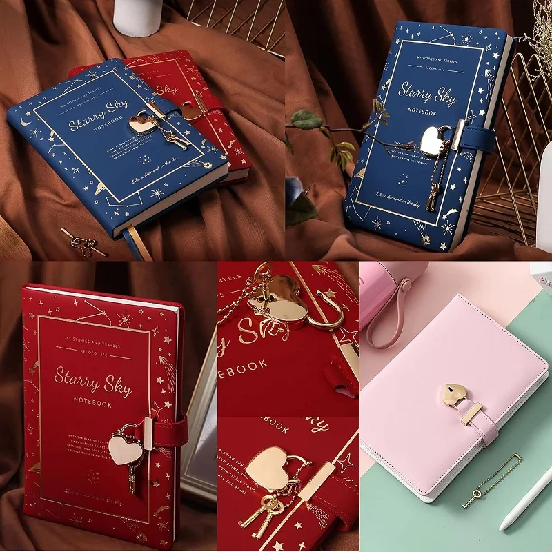 Флюоресцентный мини-замок с ключом маленький металлический замок Love Heart Lock