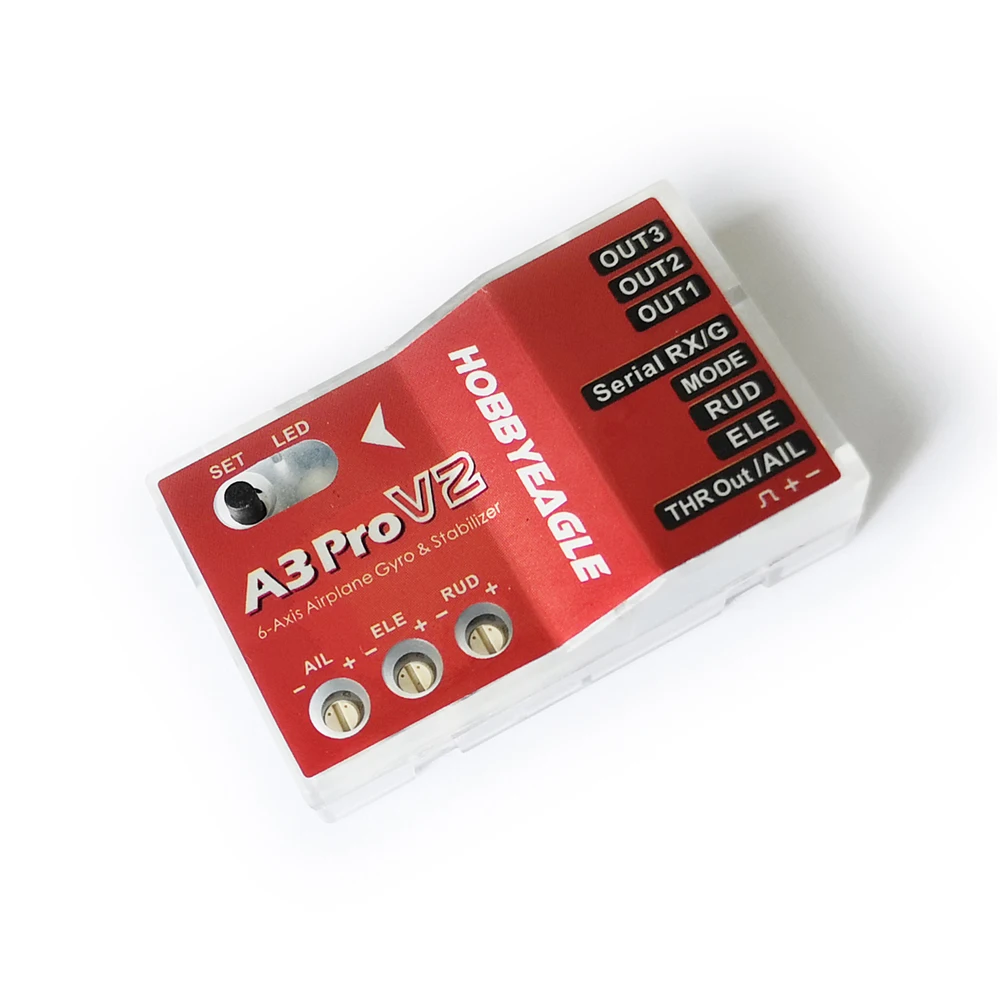 HobbyEagle A3 Pro V2 Main Controller 6-axis sensor / Accelerometer Gyroscope RC airplanes fixed-wing For PPM SBUS DSM DSMX | Игрушки и
