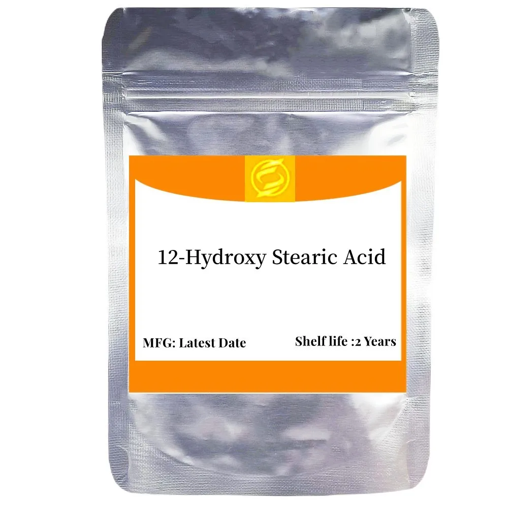 

Hot Sell 12-Hydroxy Stearic Acid 12-HSA For Skin Care Emulsifier Surfactant Softener Cosmetics Raw Material