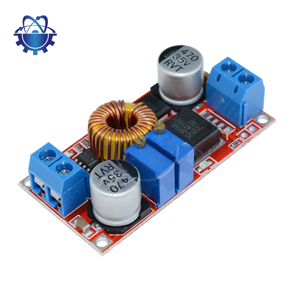 

New 1PCS Constant Current and Constant Voltage,High Current,5A Lithium-ion Battery Charging Driver Step-down Current Power Modul