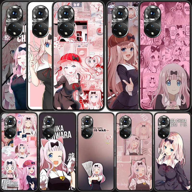 

Kaguya sama Love is War Fujiwara Funda Phone Case For Huawei P Smart 2021 Y5 Y6 Y7 Y9 Honor 50 20 Pro 10 10I 9 9X Y9S 8 8A 8X 8S