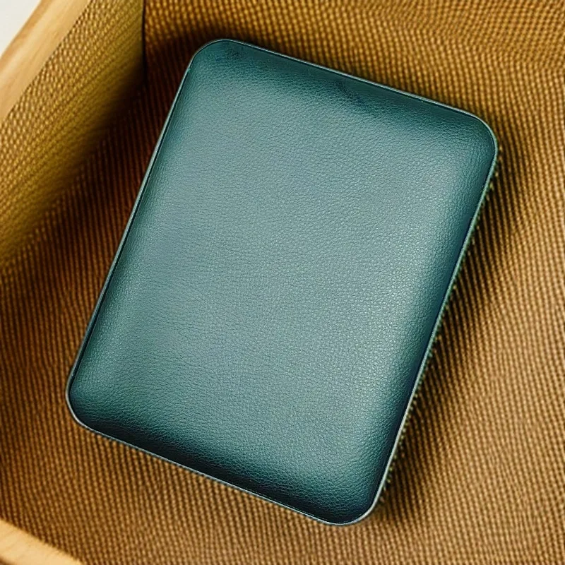 Фото Humidor Кедровый кожаный увлажняющий крем Портативный восьми упаковок сигар №4