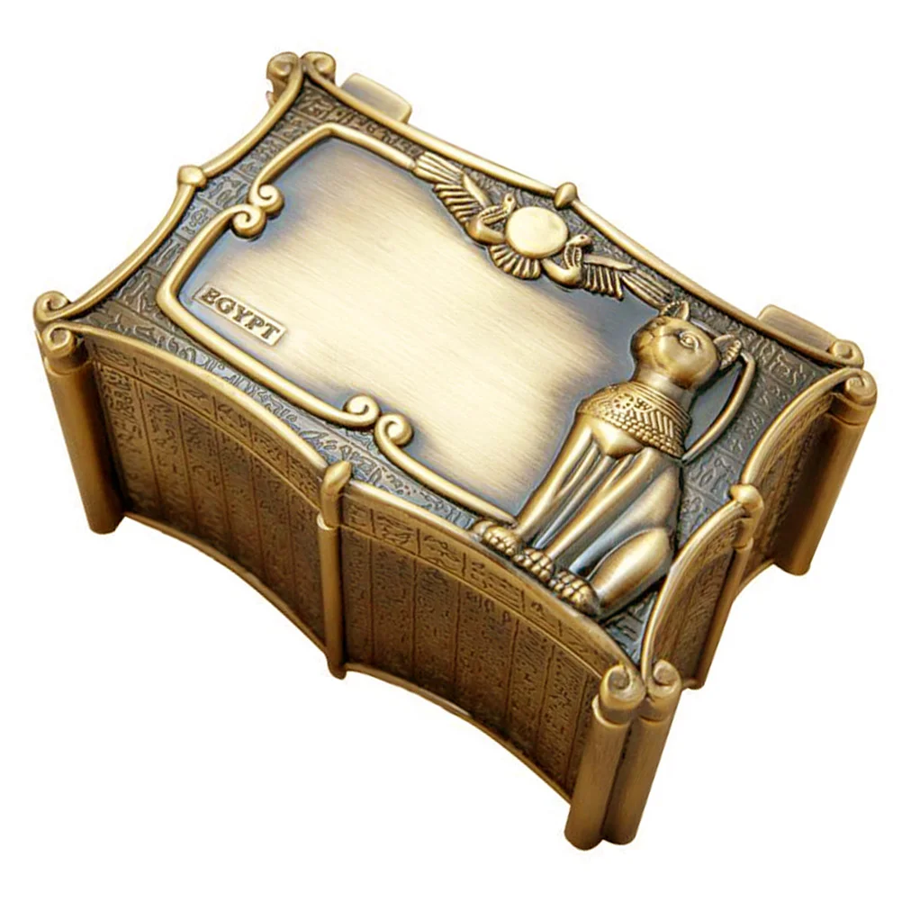 

Box Pirate Vintage Keepsake Case Metal Jewelry Treasure Party Favor Trinket Boxes Storage Antiquependant Novelty Gift Alloy