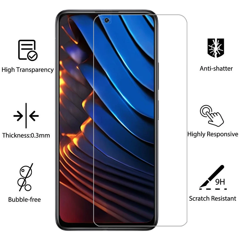 Защита экрана для xiaomi poco x3 gt защитное закаленное стекло pocox3 x 3 3x x3gt pocox3gt пленка