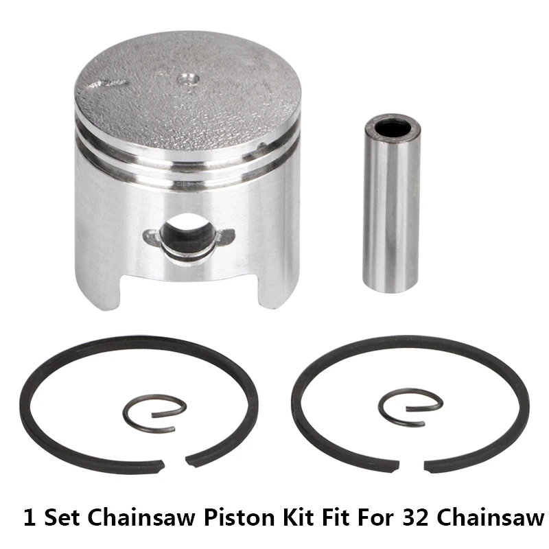 

1Set Chainsaw Piston Kit Fit For 1E32F 32F 23cc for 2 Stroke Chainsaw Spare Parts Grass Trimmer Cylinder Parts Garden Tools