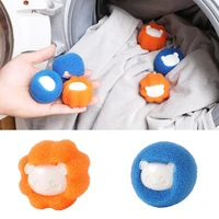 124pcs magic laundry ball pet hair remover pet clothes cleaning tool washing machine hair catcher pet items home accessories