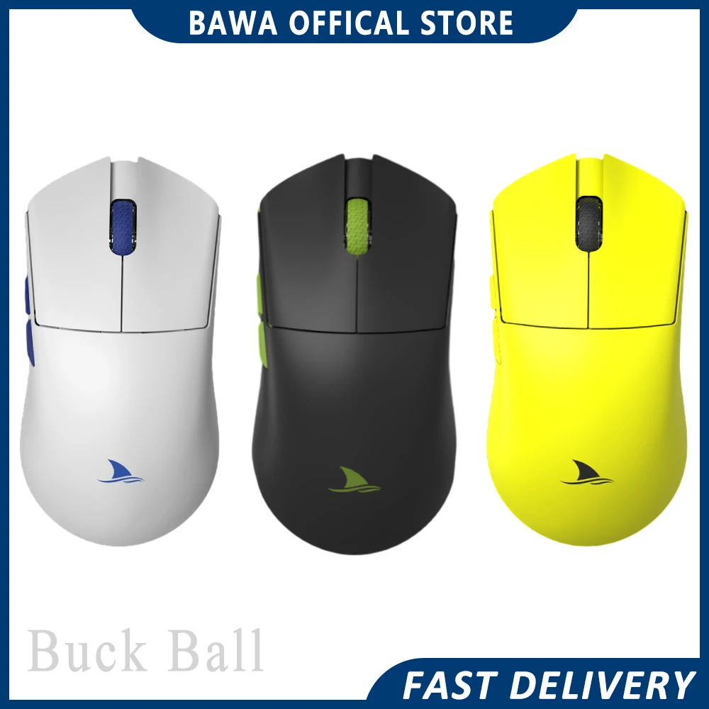 

Darmoshark M3 4k Mouse Tri Mode Bluetooth Wireless 2.4g Wired Gamer Mechanical Mouse E-Sports Man For Computer Desktop Mice Gift