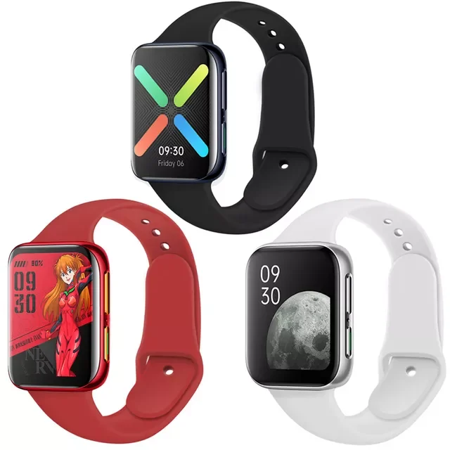 

Replacement Watch Strap for Oppo Sport Watch Smart Watchband 46mm 41mm Silicone for Oppo Watch Strap Bracelet