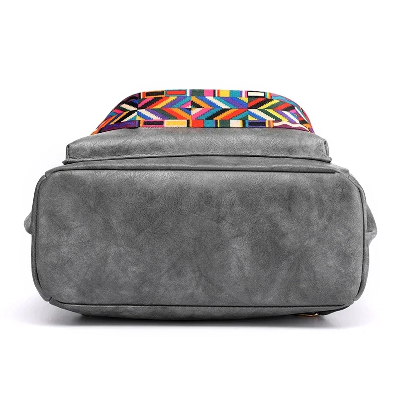 Водонепроницаемые модные рюкзаки из искусственной кожи сумка на плечо с