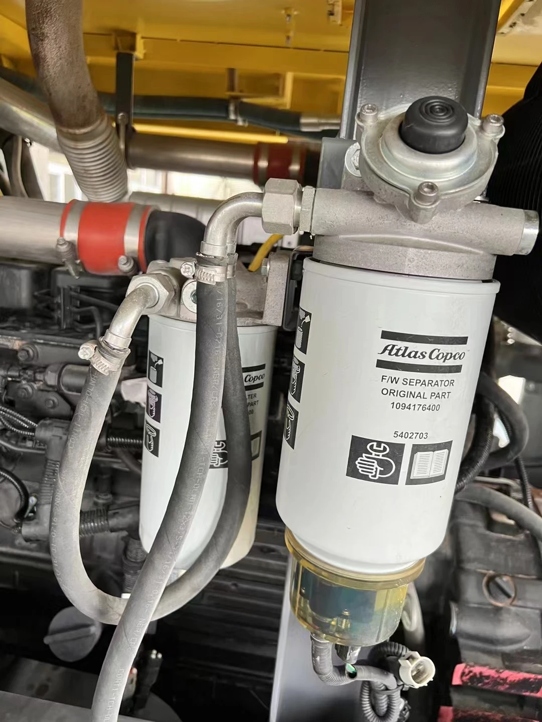 Atlas Copco компрессор высокого давления и низкого дизельный воздушный 14 бар