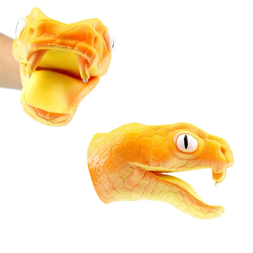 

Puppet Hand Puppets Snake Toys Role Parent Rubber Kids Gift Birthday Interactive Child Story Cosplay Time Play Toy Tale Fairy