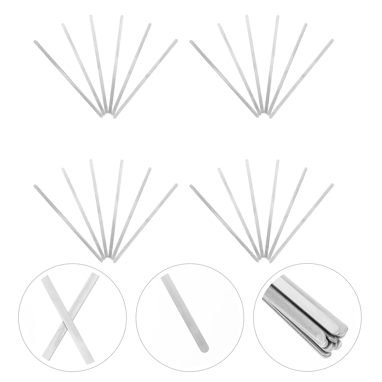18 шт. браслет из нержавеющей стали заготовки для манжет принадлежности ювелирных