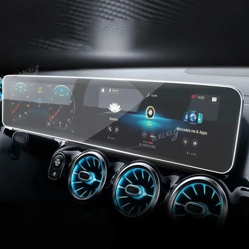 

Автомобильная GPS-навигация, защитная пленка для ЖК-экрана, ТПУ-пленка, защитная пленка для экрана, интерьер против царапин для Mercedes Benz GLB 2020-2023