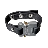 1017 alyx 9sm chain functional punk rock tactical industrial bracelet safety buckle belt metal men and women jewelry