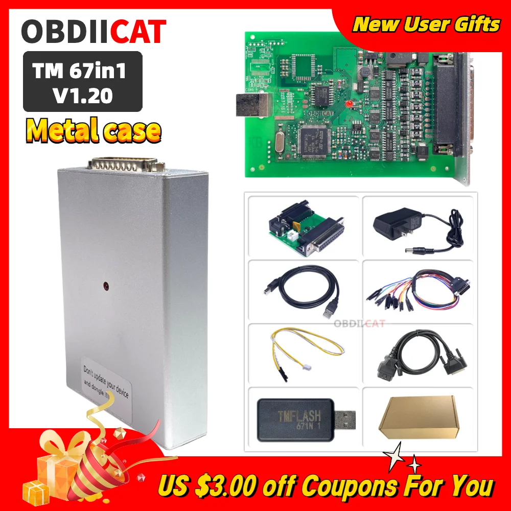 

Best Professional BENCH 67 IN 1 FLASH 67in1 ECU Read & Write Programmer Tool 32 IN 1 Upgraded Version Support 67 Protocol