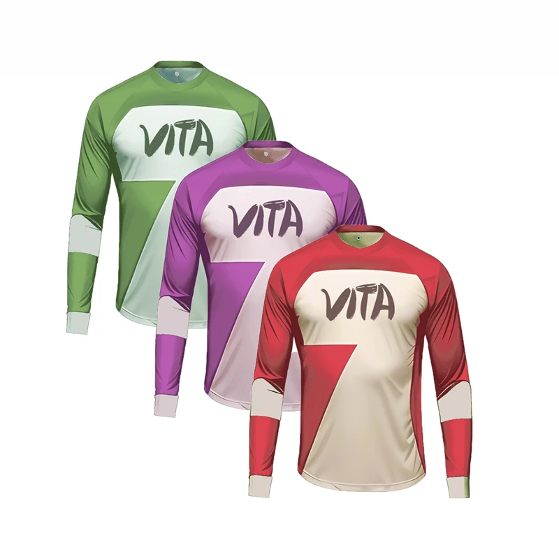 

Motocross Jersey Mountain Enduro Quick Jersey Long Sleeve MTB Offroad Bike Shirts Offroad Motorcycle Quick Breathable Jersey