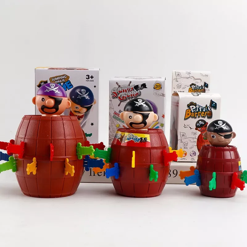 

Parent Child Interactive Party Desktop Games Random Color Pirate Bucket Uncle Insert Sword Barrel Trickery Punishment Games