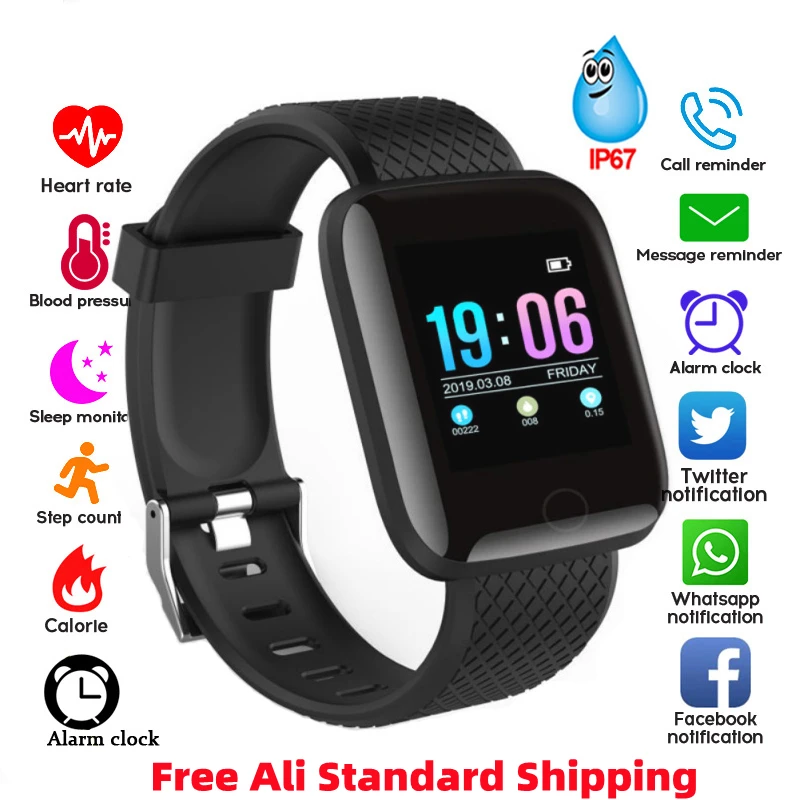 

Sport Watches Smart Watch For Men Women Smartwatch 2022 Bluetooth Connected Wrist Watch Body Monitor Fitness Tracker Clock Run