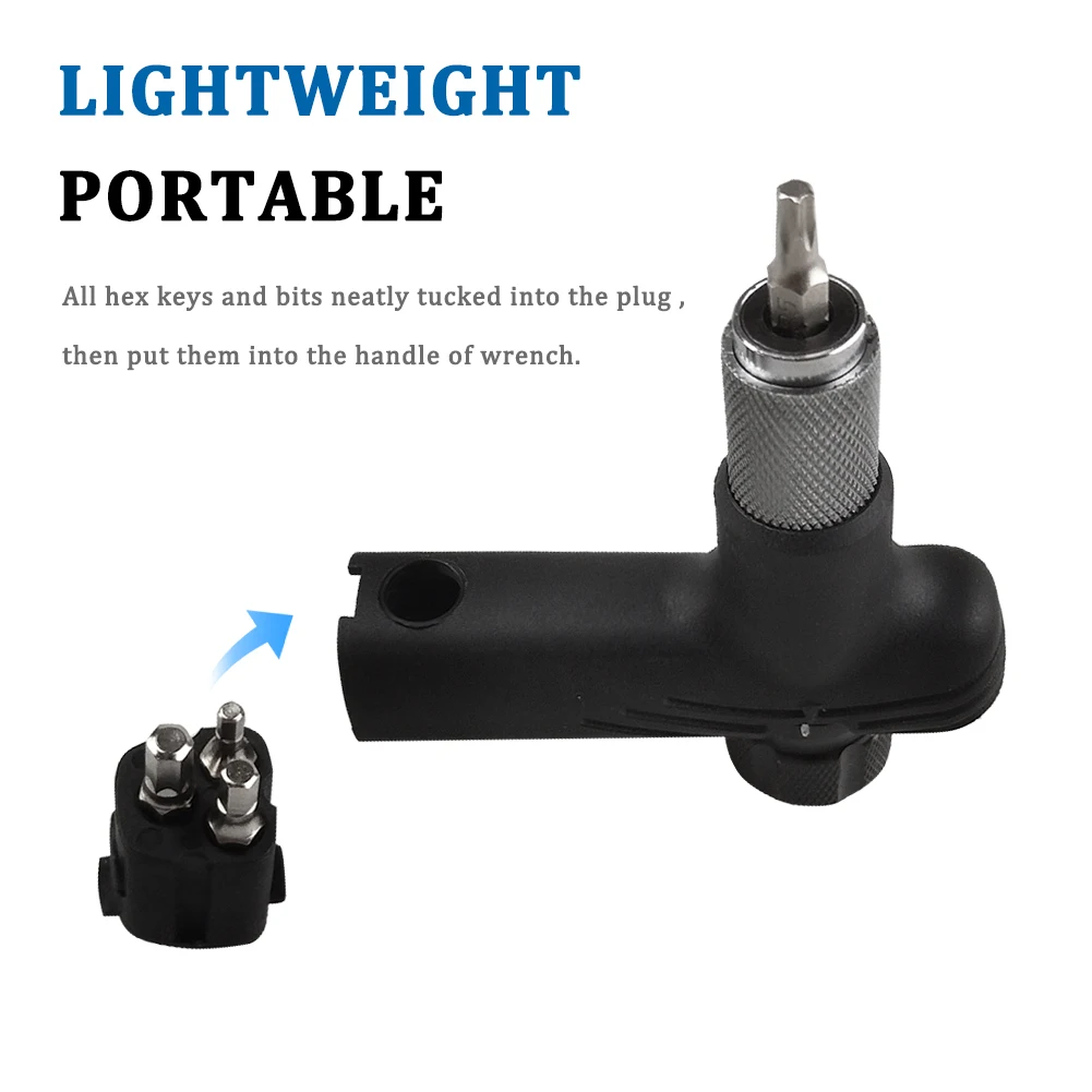 4/5/6Nm Bike Torque Wrench  Torque Adjustable T Wrench Portable Bicycle Maintenance Kit Bicycle Repair Tools Bicycle Accessories